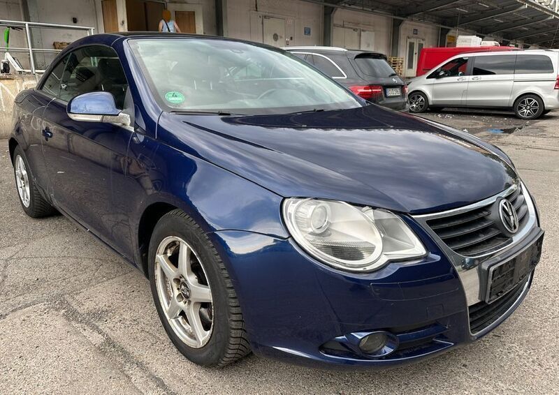 Brugt VW Eos 200 HK (147 kW) 2007 Blå Cabriolet