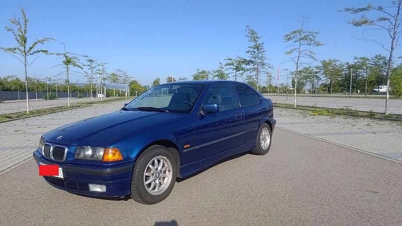 Blau Gebraucht 2000 BMW 316 Compact Sport Line Kleinwagen | 3.000 € - Bild 1/4