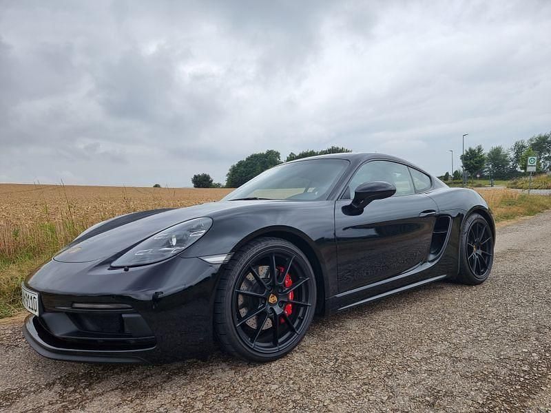 Schwarz Gebraucht 2021 Porsche Cayman GTS Coupé | 79.500 € (Superpreis) - Bild 1/4