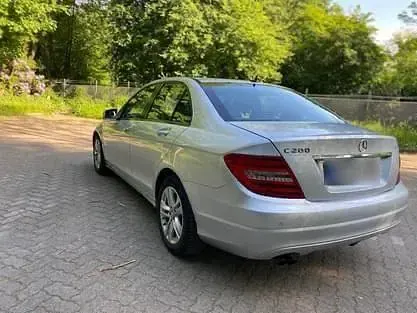 Gebraucht Mercedes C200 2012 Silber Limousine