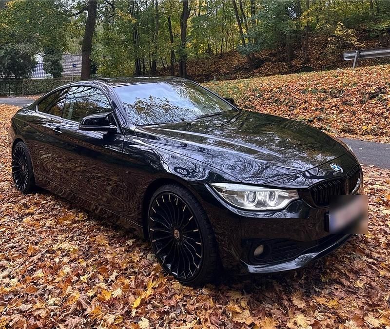 Schwarz Gebraucht 2014 BMW 420 Luxury Line Coupé | 13.600 € (Fairer Preis) - Bild 1/4