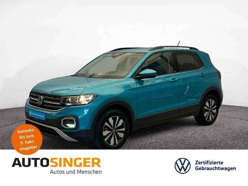 Makenatürkis metallic Gebraucht 2023 VW T-Cross Move SUV | 21.930 € (Fairer Preis) - Bild 1/3