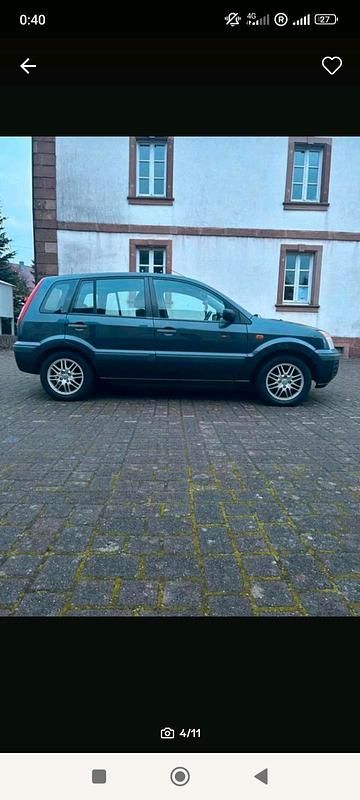 Gebraucht Ford Fusion 101 PS (74 kW) 2007 Schwarz Kleinwagen