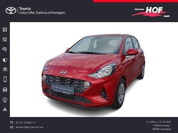 Gebraucht Hyundai i10 67 PS (49 kW) 2022 Rot Kleinwagen