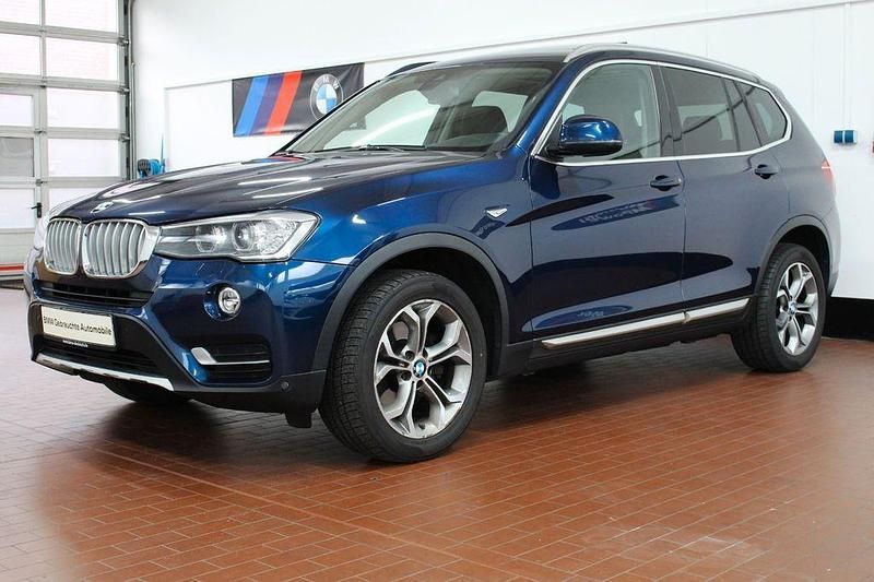 Blau Gebraucht 2017 BMW X3 xLine SUV | 17.789 € (Fairer Preis) - Bild 1/4