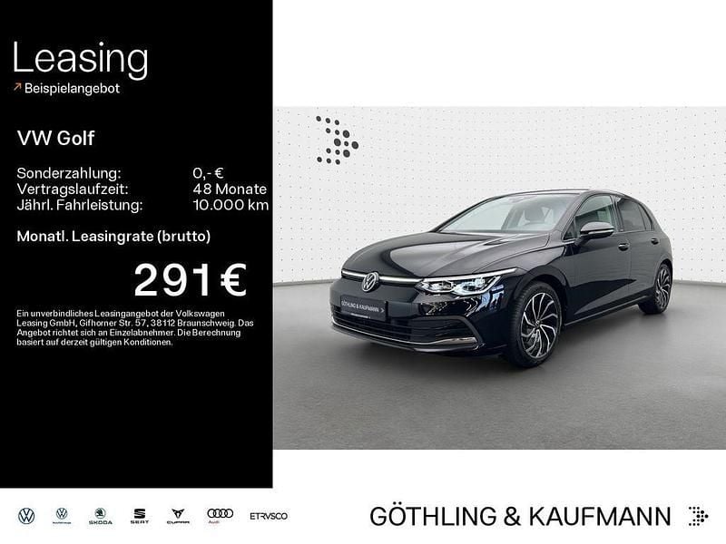 Gebraucht VW Golf VIII Active 150 PS (110 kW) 2022 Schwarz Limousine