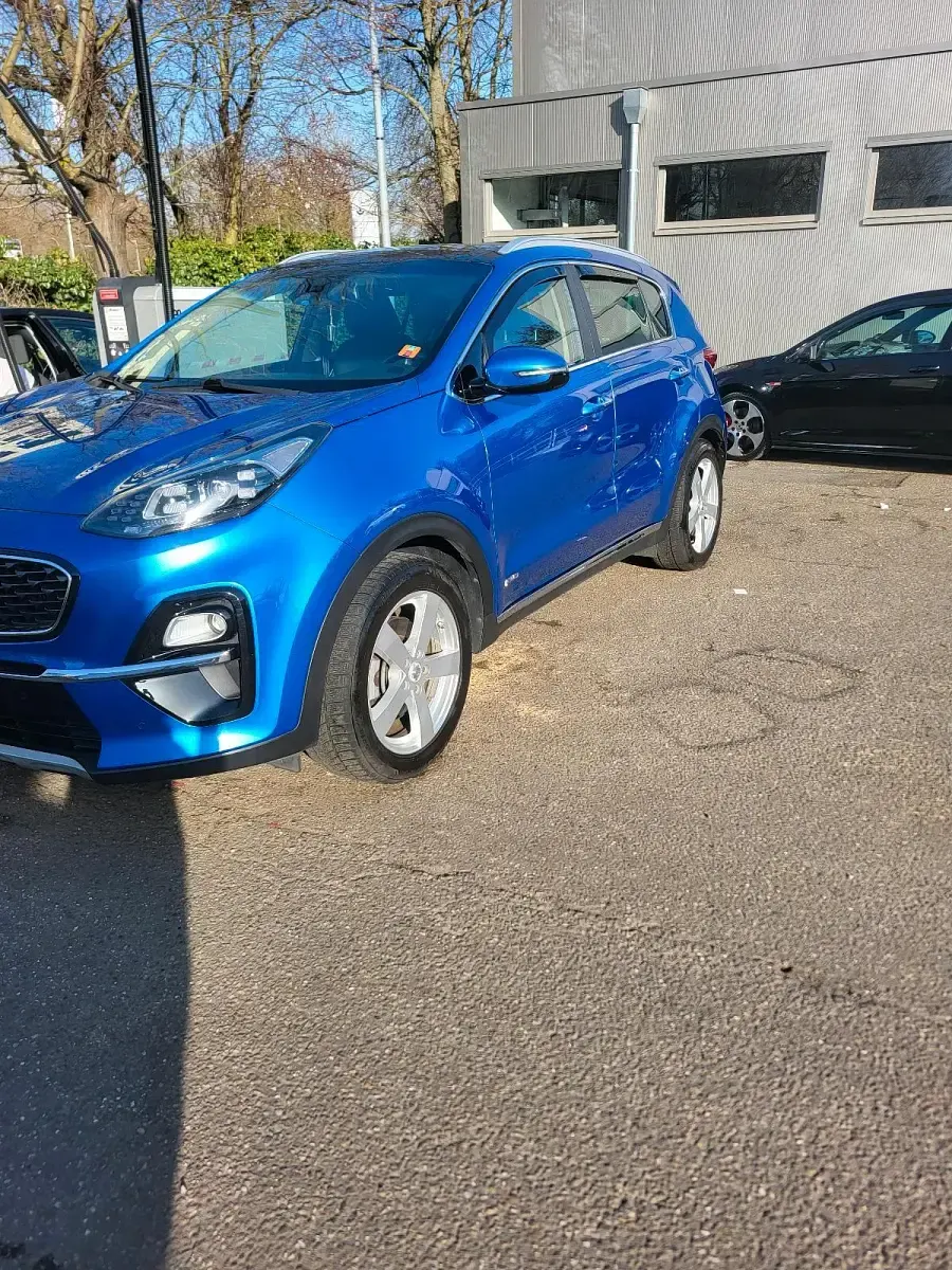 Gebraucht Kia Sportage Platinum 186 PS (136 kW) 2018 Blau SUV