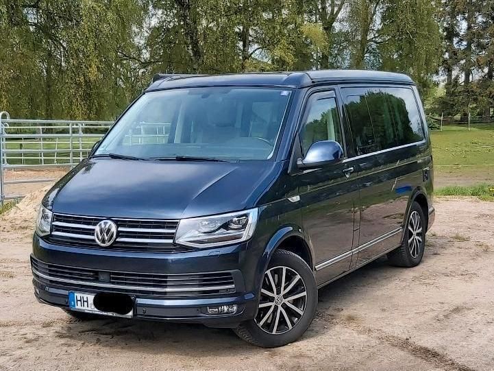 Blau Gebraucht 2017 VW T6 California Van | 46.500 € - Bild 1/4