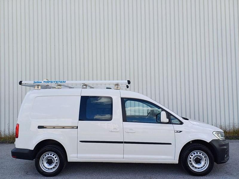 Weiß Gebraucht 2020 VW Caddy Maxi Van / Kleinbus | 18.690 € (Guter Preis) - Bild 1/4