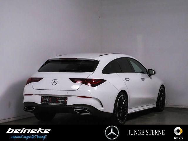 Gebraucht Mercedes CLA200 Shooting Brake AMG 163 PS (119 kW) 2024 Unilack polarweiß Kombi
