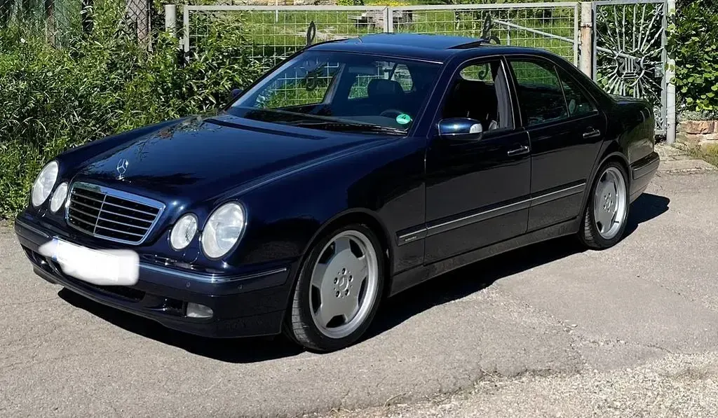Gebraucht Mercedes E430 Elegance 279 PS (205 kW) 1999 Blau Limousine