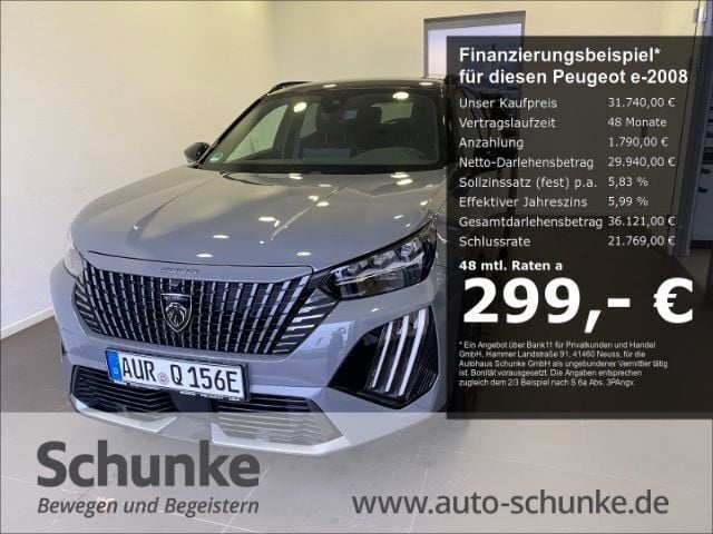 Grau Gebraucht 2023 Peugeot e-2008 GTi SUV | 31.740 € (Fairer Preis) - Bild 1/4