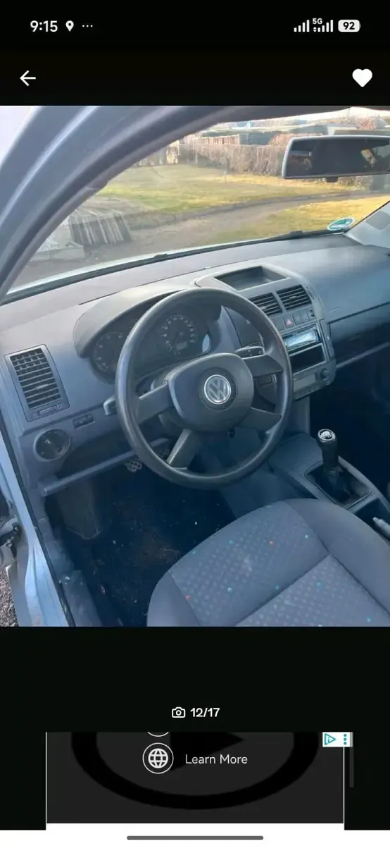Gebraucht VW Polo 75 PS (55 kW) 2003 Silber Kleinwagen