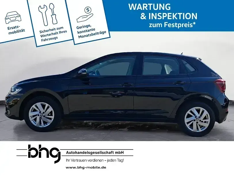 Gebraucht VW Polo Style 95 PS (69 kW) 2023 Schwarz Kleinwagen