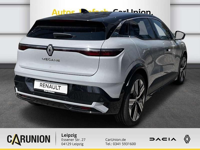 Gebraucht Renault Megane E-Tech Iconic 160 kW (218 PS) 2024 Rafalgrau metallic, black pearlschwarz metallic Limousine