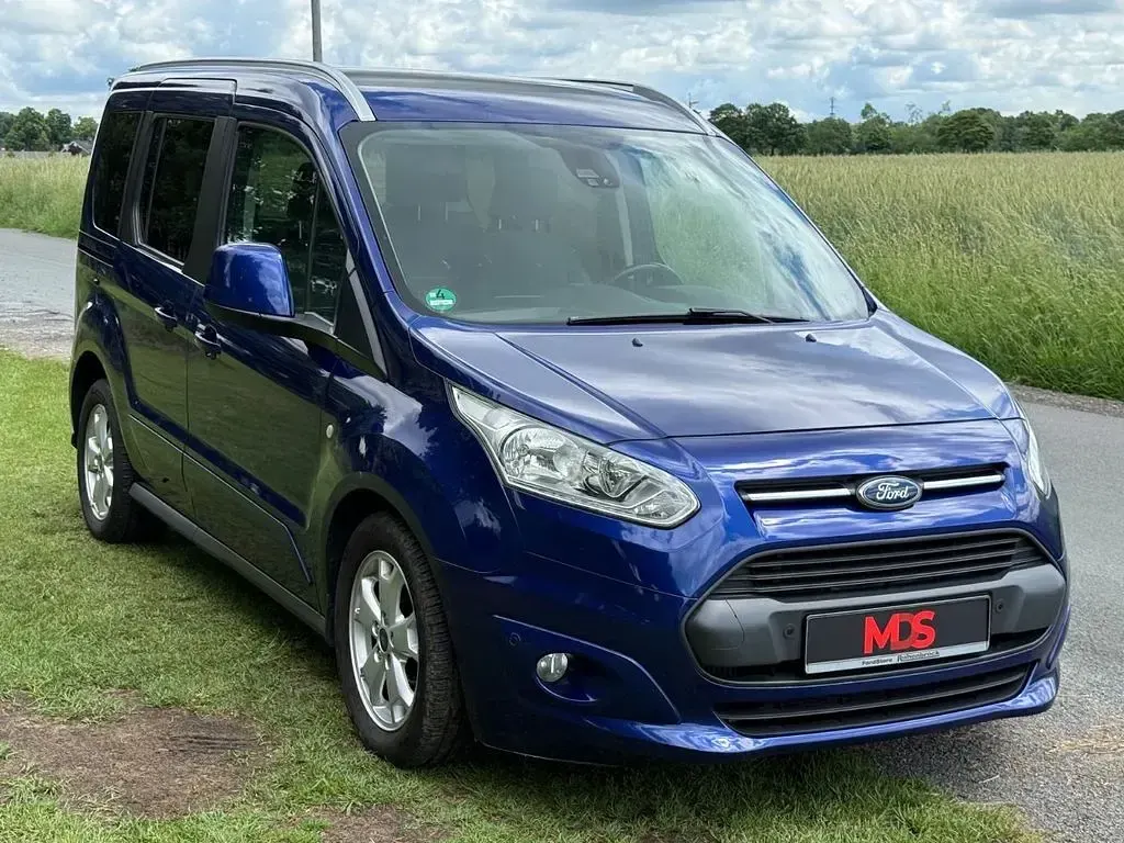 Gebraucht Ford Tourneo Connect Titanium 120 PS (88 kW) 2017 Blau Van / Kleinbus