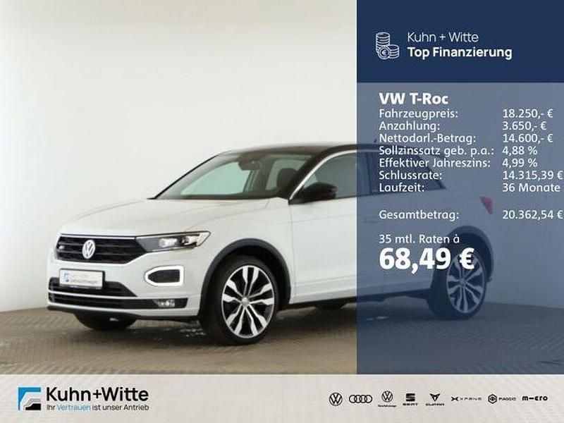 Weiß Gebraucht 2020 VW T-Roc United SUV | 18.250 € (Superpreis) - Bild 1/3