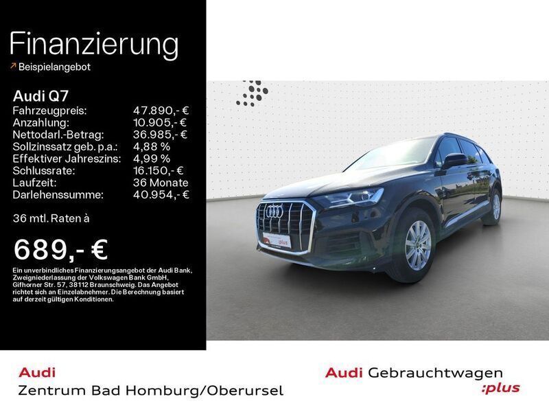 Schwarz Gebraucht 2020 Audi Q7 Performance SUV | 47.890 € (Teuer) - Bild 1/4
