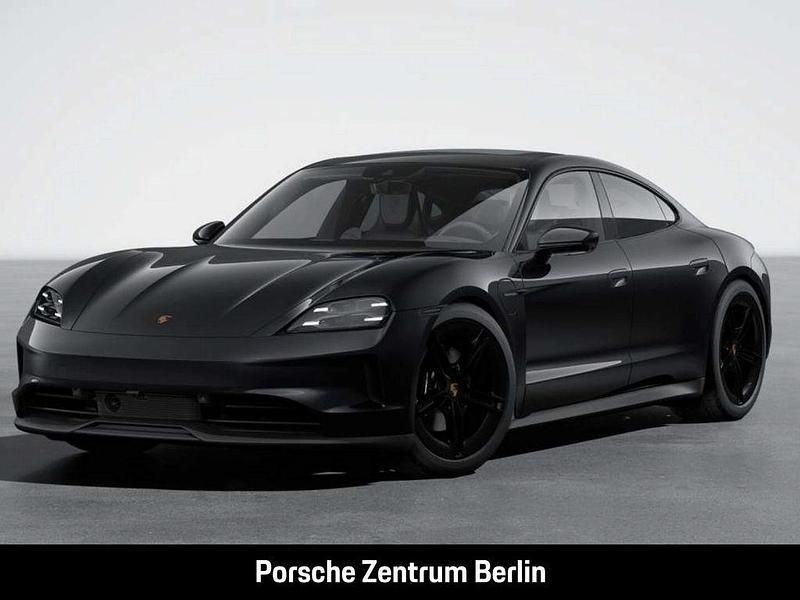 Tiefschwarzmetallic Gebraucht 2024 Porsche Taycan Chrono Limousine | 105.800 € - Bild 1/4