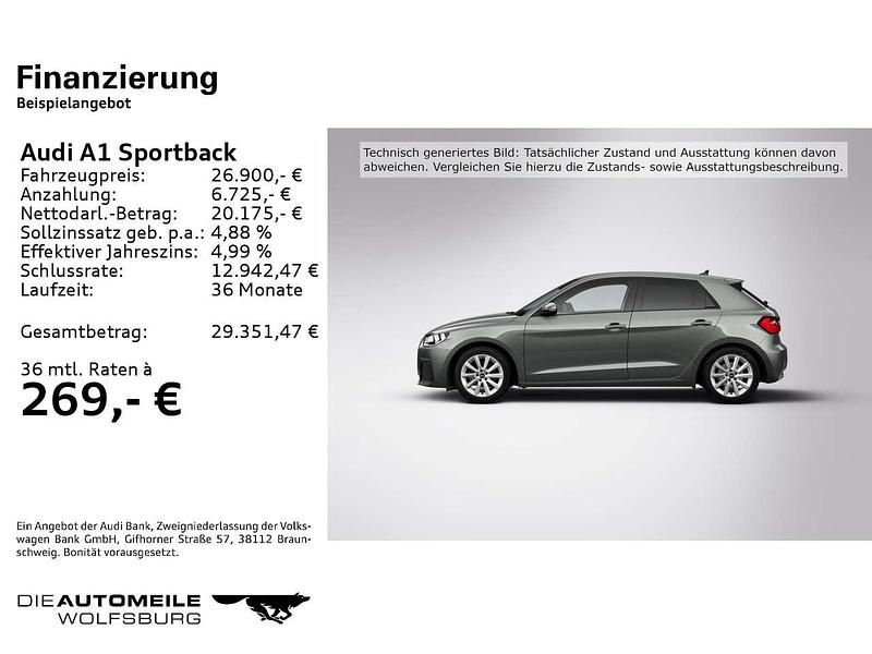 Gebraucht Audi A1 95 PS (69 kW) 2025 Chronosgrau metallic SUV