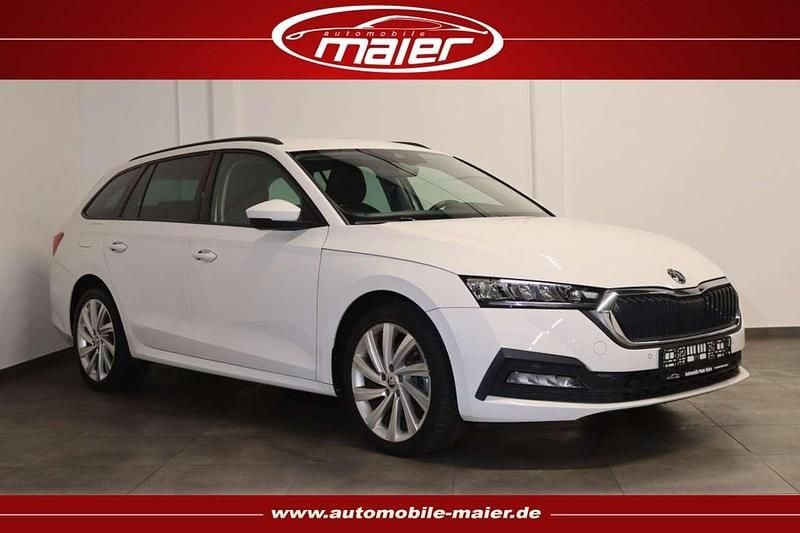 Candyweiss Gebraucht 2022 Skoda Octavia Ambition Kombi | 19.700 € (Guter Preis) - Bild 1/4