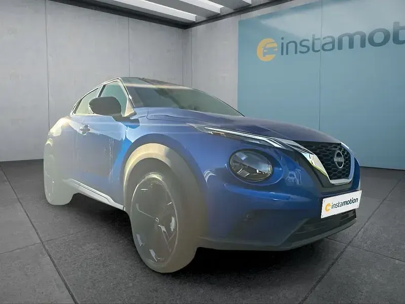Neu Nissan Juke Tekna 114 PS (83 kW) 2025 Blau SUV