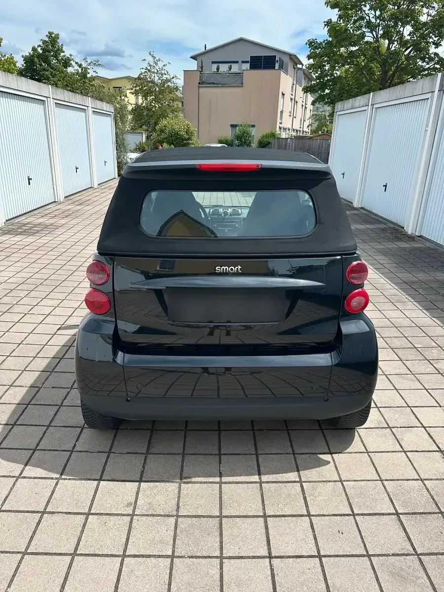 Gebraucht Smart ForTwo Cabrio 71 PS (52 kW) 2008 Schwarz Cabrio