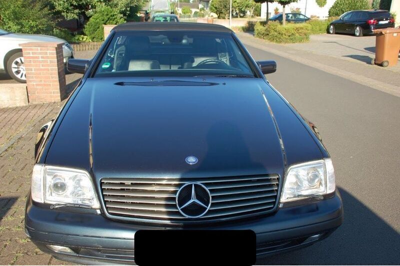 Blau Gebraucht 1998 Mercedes SL280 Edition Cabrio | 16.900 € (Guter Preis) - Bild 1/4