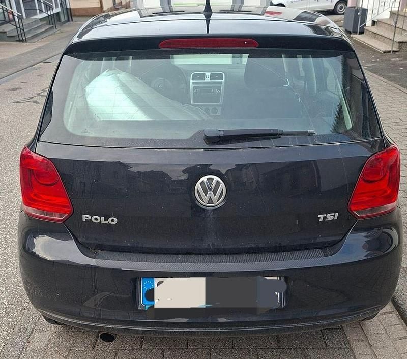 Gebraucht VW Polo Match 90 PS (66 kW) 2012 Schwarz Kleinwagen