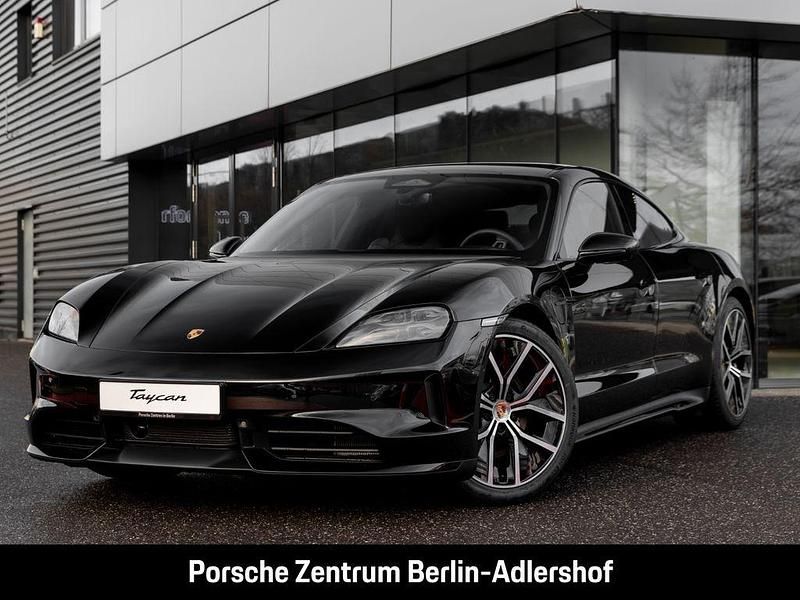 Schwarz Neu 2025 Porsche Taycan Black Edition Limousine | 127.490 € (Fairer Preis) - Bild 1/4