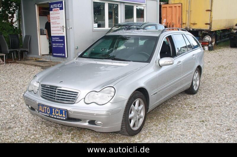 Silber Gebraucht 2002 Mercedes C240 Elegance Kombi | 3.690 € (Fairer Preis) - Bild 1/4
