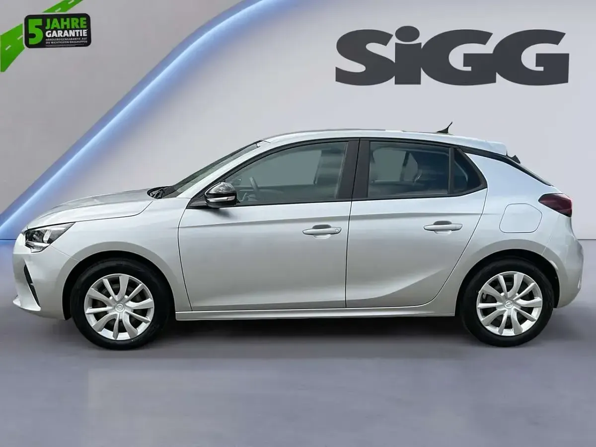 Gebraucht Opel Corsa Edition 75 PS (55 kW) 2023 Aluminium silber Kleinwagen
