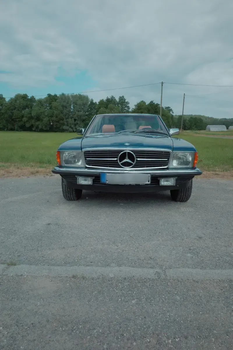 Gebraucht Mercedes SL280 185 PS (136 kW) 1983 Blau Cabrio
