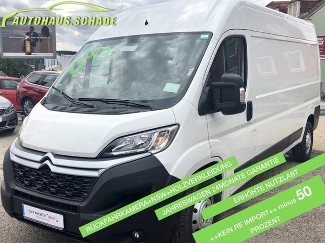 Gebraucht Citroën Jumper Business Class 163 PS (119 kW) 2018 Weiß Van / Kleinbus