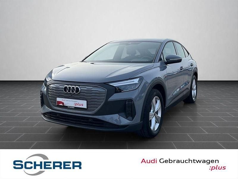 Grau Gebraucht 2023 Audi Q4 Sportback e-tron SUV | 23.990 € (Superpreis) - Bild 1/4