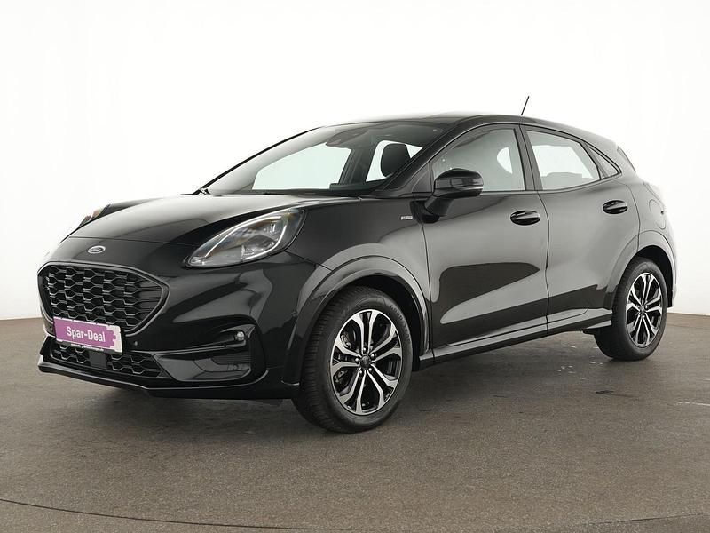 Obsidian schwarz Gebraucht 2023 Ford Puma Gen-E ST-Line SUV | 18.933 € (Guter Preis) - Bild 1/4