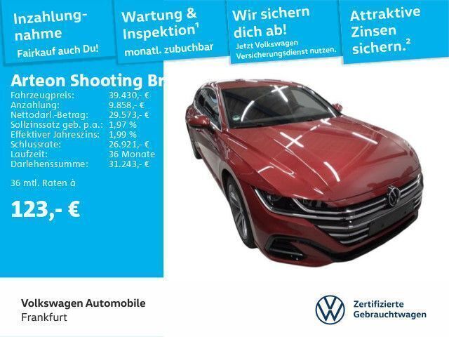 Rot Gebraucht 2023 VW Arteon R-line Limousine | 39.980 € (Fairer Preis) - Bild 1/3