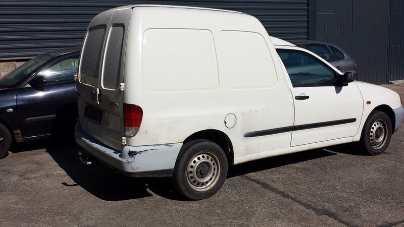 Gebraucht VW Caddy 64 PS (47 kW) 2003 Weiß Van / Kleinbus