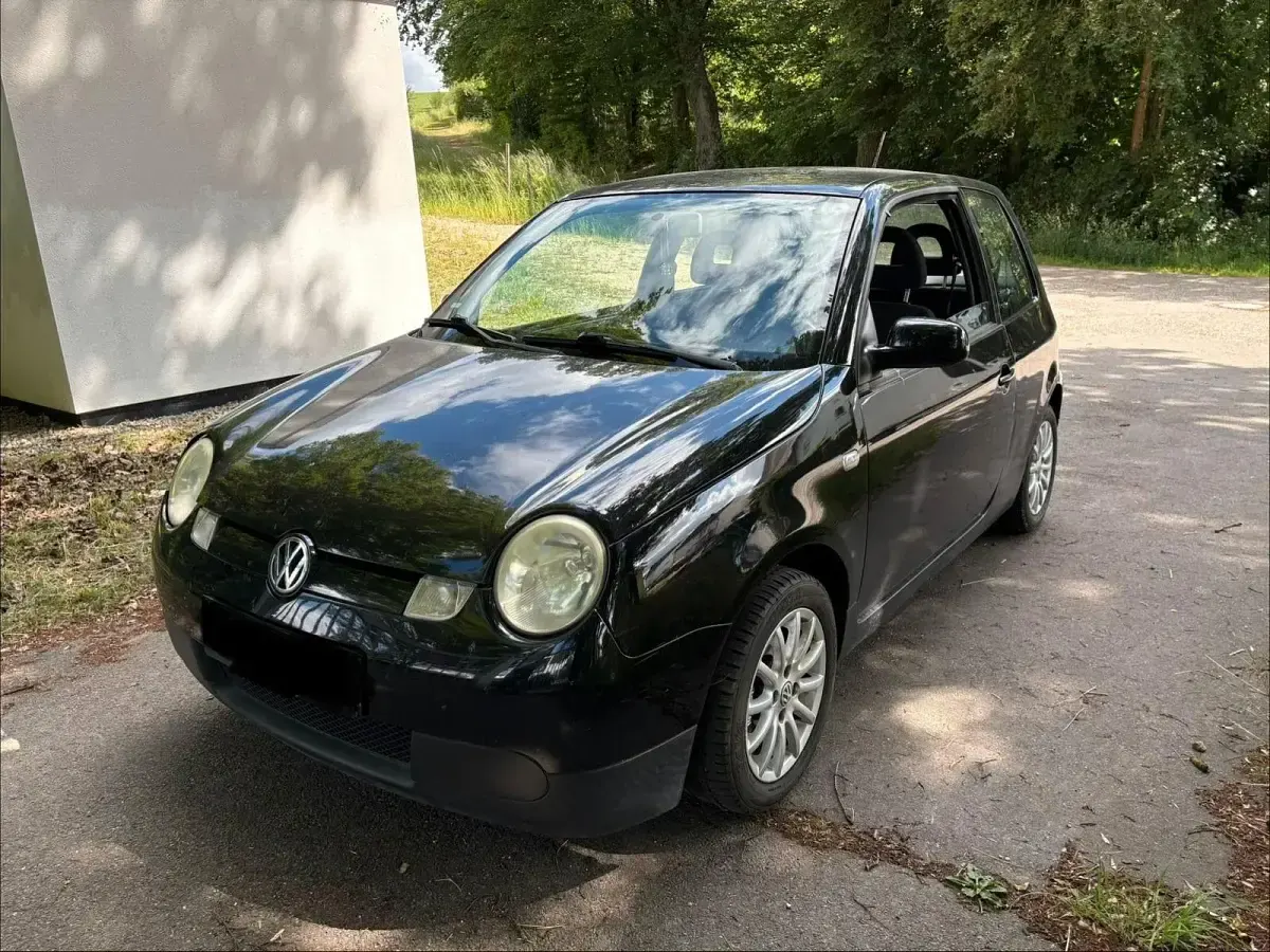 Gebraucht VW Lupo 62 PS (45 kW) 2002 Schwarz Kleinwagen