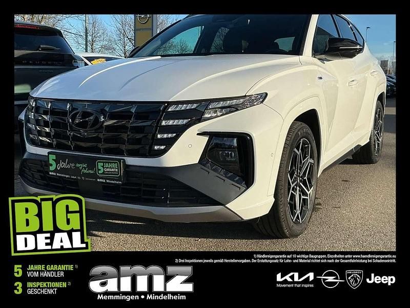 Atlas white / sol Gebraucht 2022 Hyundai Tucson N Line SUV | 29.980 € (Fairer Preis) - Bild 1/4