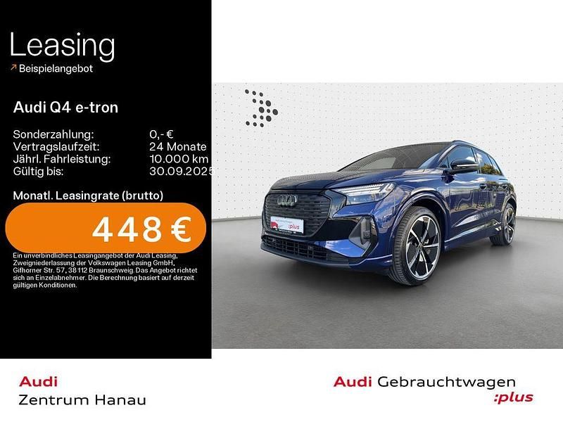 Navarrablau metallic Gebraucht 2025 Audi Q4 e-tron S-Line SUV | 54.499 € (Teuer) - Bild 1/4