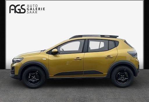 Neu Dacia Sandero Expression 110 PS (80 kW) 2025 Jaune amber (gelb) Limousine
