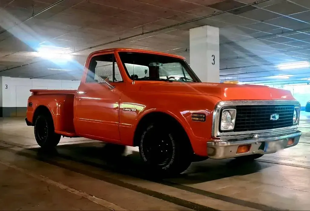 Occasion Chevrolet C10 270 ch (198 kW) 1971 Orange Pick-up