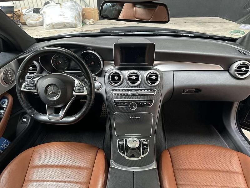 Schwarz Gebraucht 2017 Mercedes C400 AMG line Coupé | 27.000 € (Guter Preis) - Bild 1/4