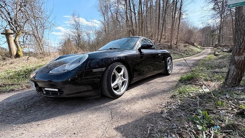 Second-hand Porsche Boxster S 252 CP (185 kW) 2002 Negru Cabrio