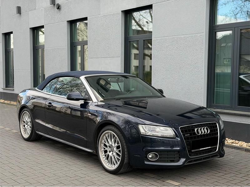 Gebraucht Audi A5 Cabriolet S-line plus 239 PS (175 kW) 2010 Blau Cabrio