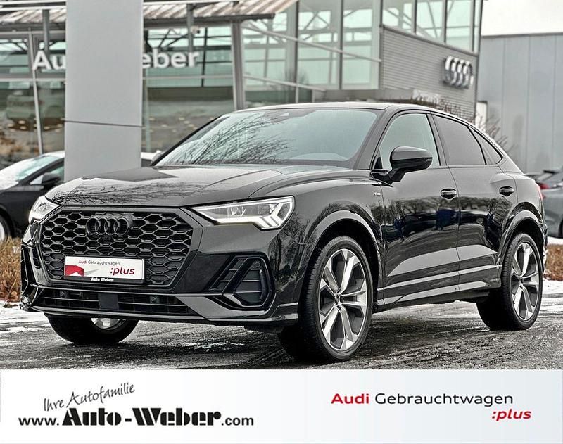 Schwarz Gebraucht 2024 Audi Q3 Sportback S-Line SUV | 45.560 € (Etwas zu teuer) - Bild 1/4