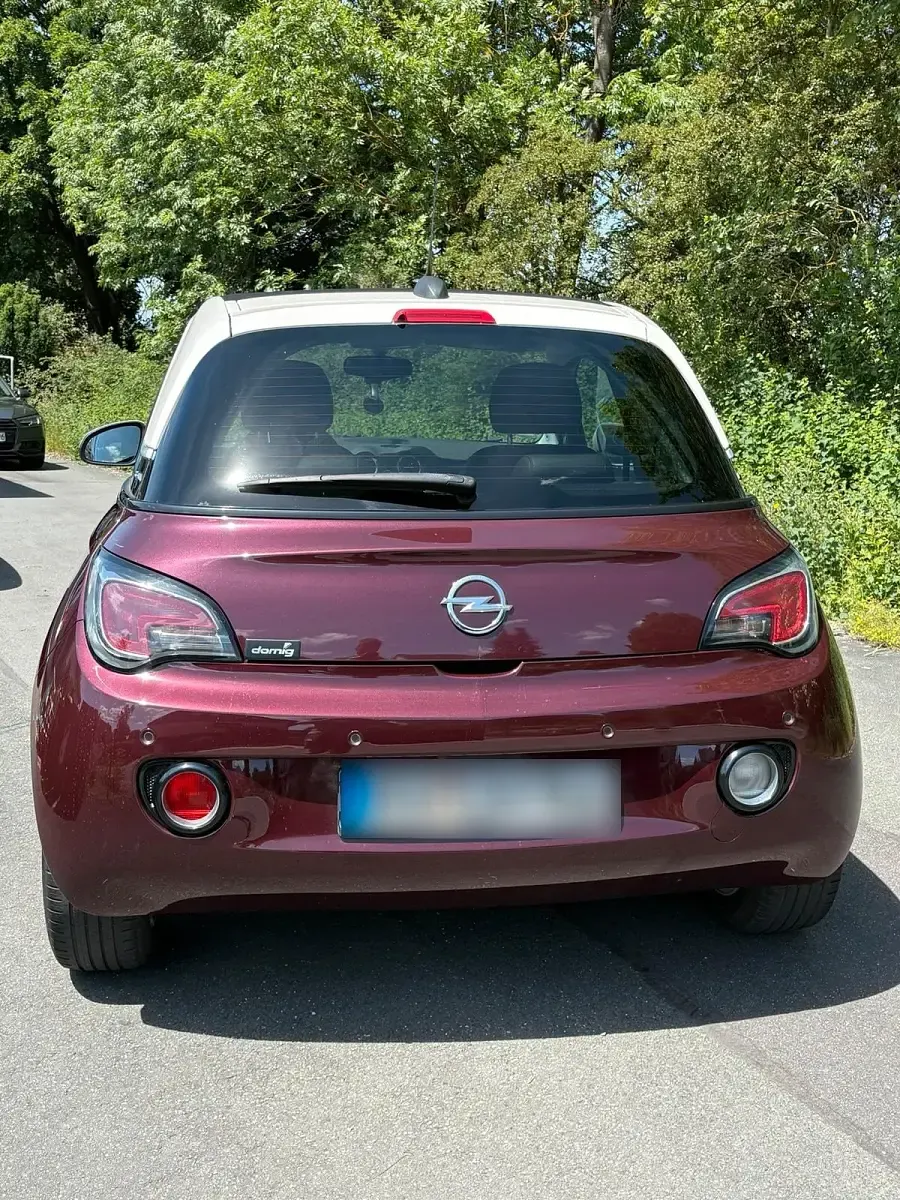 Gebraucht Opel Adam 85 PS (62 kW) 2017 Rot Kleinwagen