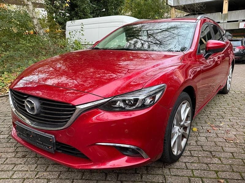 Gebraucht Mazda 6 Nakama 150 PS (110 kW) 2016 Rot Kombi