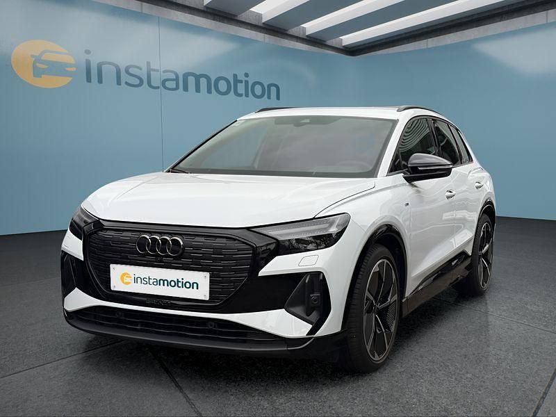 Weiß Gebraucht 2025 Audi Q4 e-tron S-Line SUV | 52.749 € - Bild 1/4